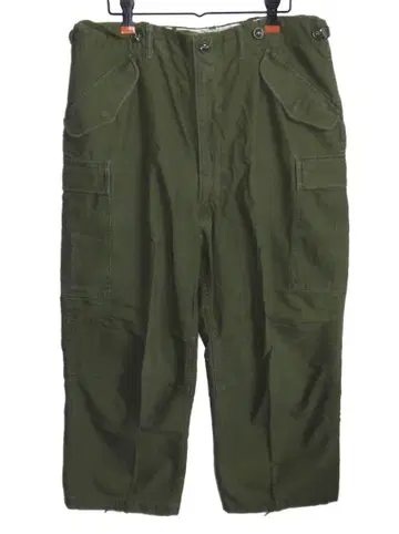 50년대 빈티지 미군 실물 U.S.Army M-51 카고 팬츠 M-R