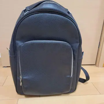 자라 블랙 인조 가죽 백팩 백팩 블랙