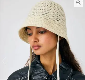 moussy COTTON CROCHET 햇 아이보리
