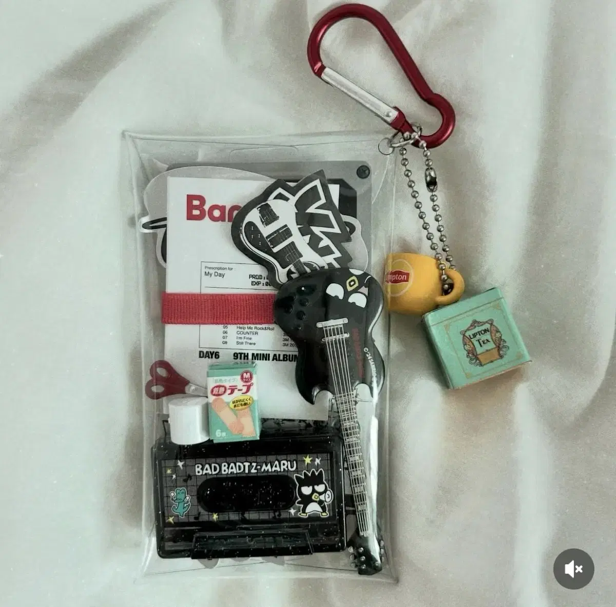가챠파우치 커스텀 DAY6 BandAid 캡슐토이 가챠파우치 판매