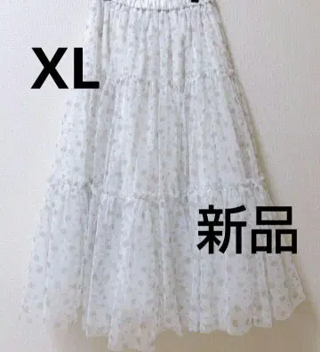 지유 샤샤 스커트 rokh 로크 블랙 미사용 새상품 화이트 xl