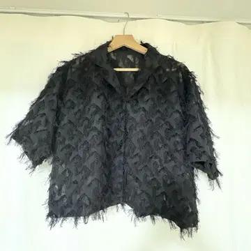 LOWRYSFARM 페더 숏 셔츠 SS 블랙