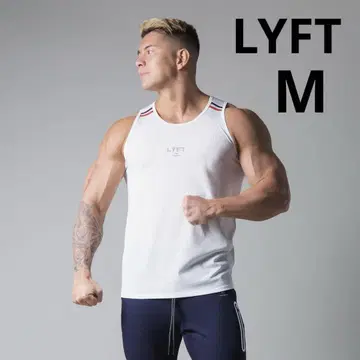 LYFT 리프트 2 LINE MESH TANKTOP 화이트 M