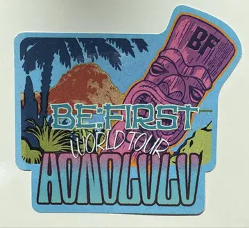 BE:FIRST World Tour 스티커 하와이 호놀룰루
