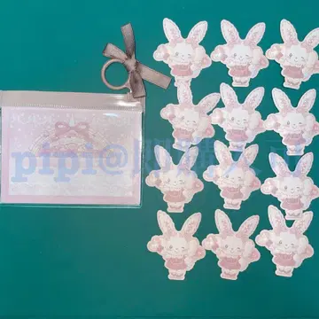 위시미멜 플레이크 씰 세트 낱개 판매 프렌치 걸리시 시리즈