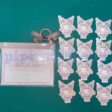 쿠로미 플레이크 씰 세트 낱개 판매 프렌치 걸리시 시리즈 퓨로