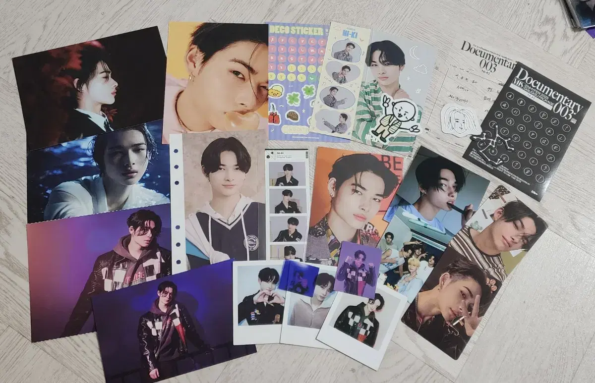 엔하이픈 니키 꾸꾸+시즌그리팅+2주년+멤버쉽+앨범엽서