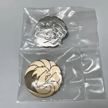 포켓몬 큐콘 알로라 큐콘 핀 배지 2개 세트
