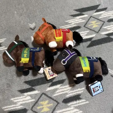 서러브레드 컬렉션 봉제 인형 3종 세트