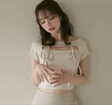 andmary Bebe 리본 탑 베베 리본