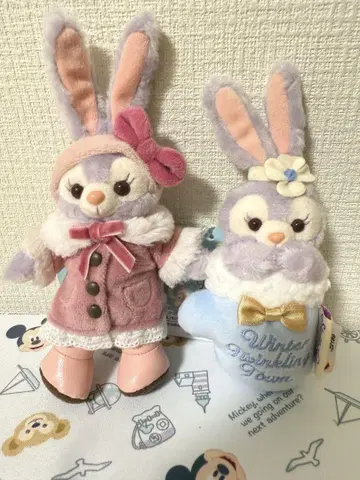 스텔라루 봉제 인형 배지 윈터 트윈크링 타운 스트랩
