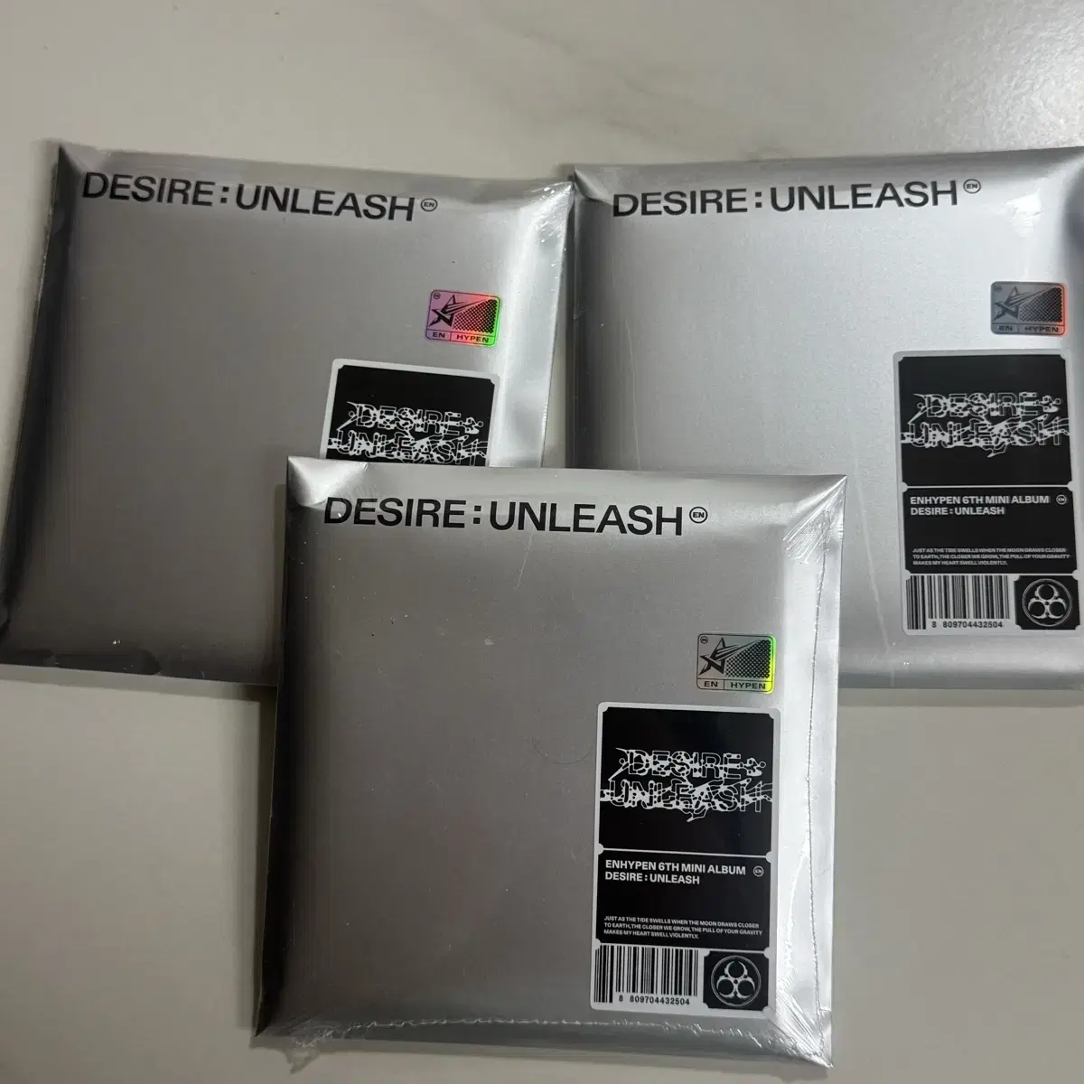 엔하이픈 디자이어 desire unleash 엔진반 미개봉 앨범