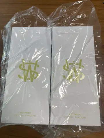 미개봉 새상품 NCT WISH 응원봉 신초둔기 2개 세트