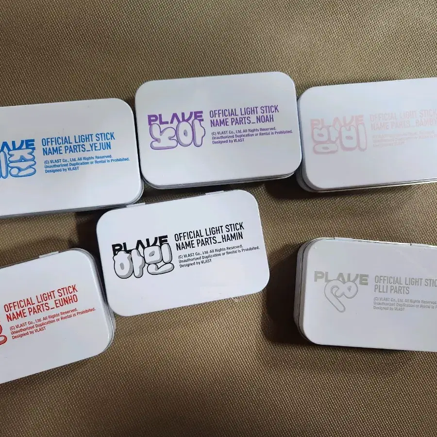 PLAVE | 플레이브 PLAVE lightstick parts, 6 in bulk (pre-renewal