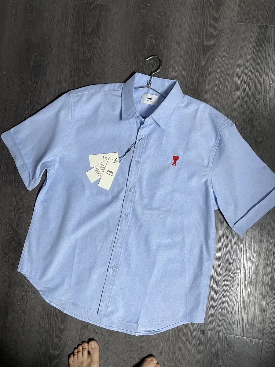 Ami Overfit Half Shirt