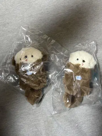 니코야마 포케 봉제 인형 클립 랏코 2개 세트