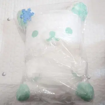 리락쿠마 파스텔 화이트 로즈 봉제 인형 XL