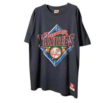 90년대 USA제 NUTMEG NEW YORK YANKEES 티셔츠