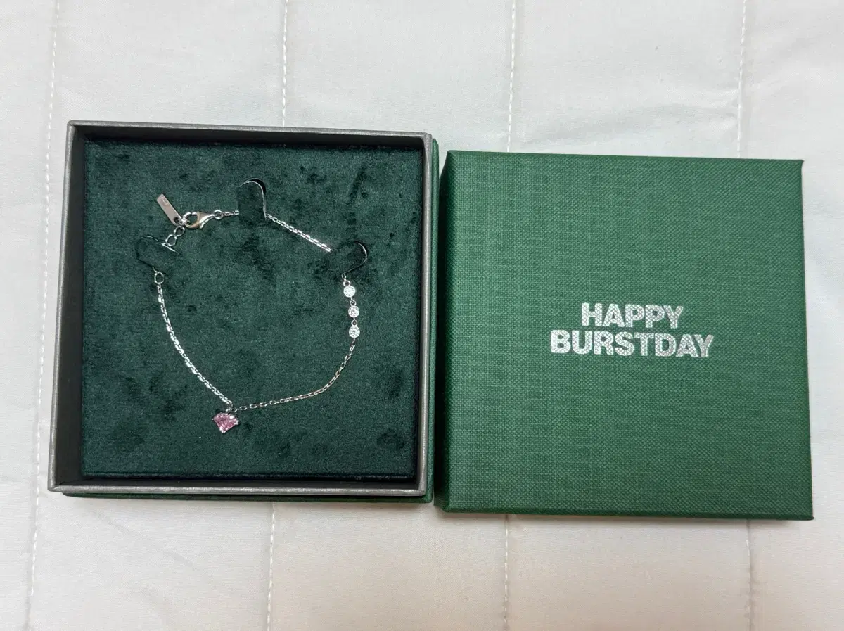 Seventeen thunder pre-record broadcast silver bracelet wts
