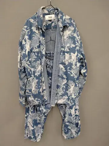 MFC STORE 조각가 미센 BIZEN 콜라보 데님 셋업
