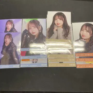 노기자카46 사토 리카 브로마이드 컴프 등 묶음 판매