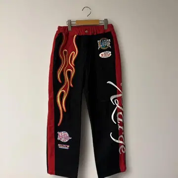 XLARGE 프레임 프린트 워크 팬츠 91