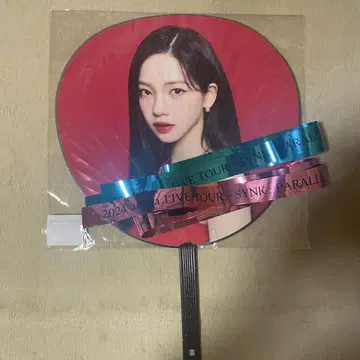 카리나 부채 aespa