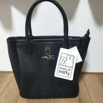 miffy 70주년 기념 블랙 토트백