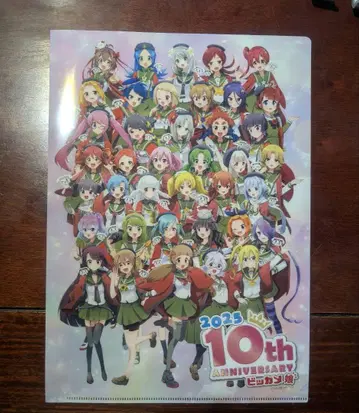 빅 카메라 10주년 기념 클리어 파일