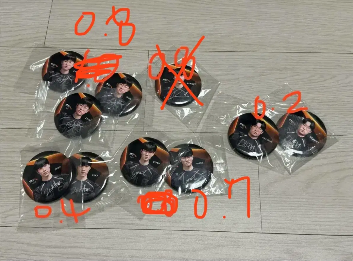 Hanwha Life Insurance Can Badge zeus zeka viper delight badge