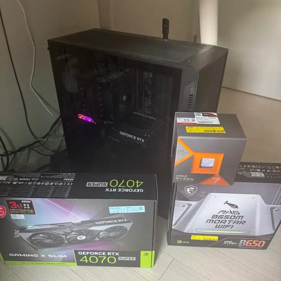 하이엔드 게이밍 PC | 7800X3D RTX 4070 Super