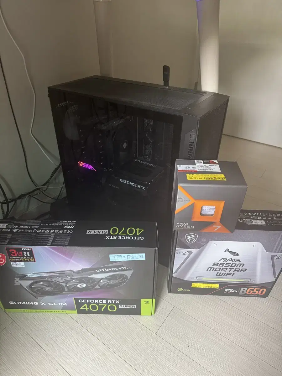 하이엔드 게이밍 PC  | 7800X3D RTX 4070 Super