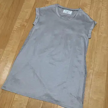 STELLA CIFFON 슬리브리스 티셔츠 원피스 36 일본제