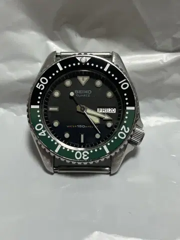 세이코 쿼츠 6458-6000 베젤 교환품
