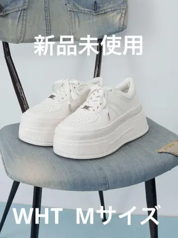 다리치 darich DD 로고 밑창 스니커즈 wht M 사이즈