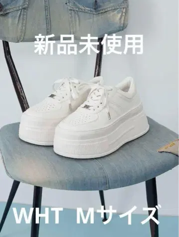 다리치 darich DD 로고 밑창 스니커즈 wht M 사이즈