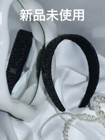다리치 darich DD 로고 트위드 머리띠