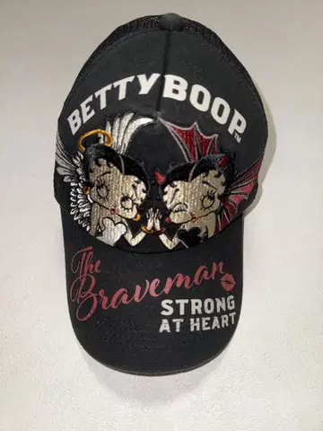 THE BRAVEMAN BETTY BOOP 베티 메쉬 캡