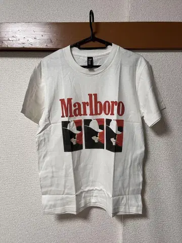 Gildan Marlboro 티셔츠 S 사이즈 화이트