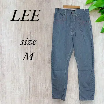 LEE Lee 청바지 스트라이프 스트레이트 파랑 872