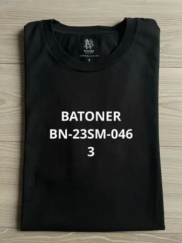 BATONER 바토너 팩 티셔츠 BN-23SM-046
