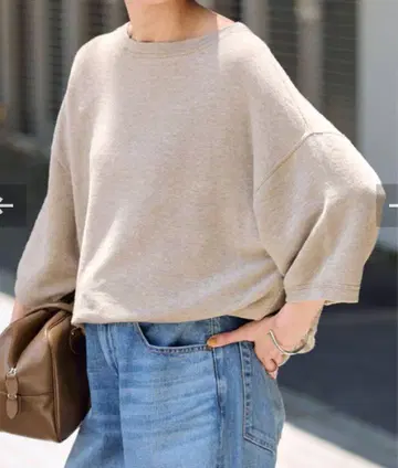 새상품 FRAMeWORK LINEN TERRY LOOSE 풀오버 프레임