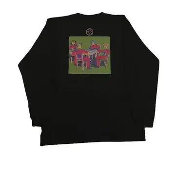 마리마리마리 마작 롱 티셔츠 블랙 MARY 롱 티셔츠 BLACK