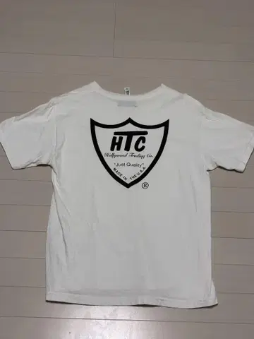 HTC 쉴드 로고 티셔츠 화이트 스탠다드 캘리포니아