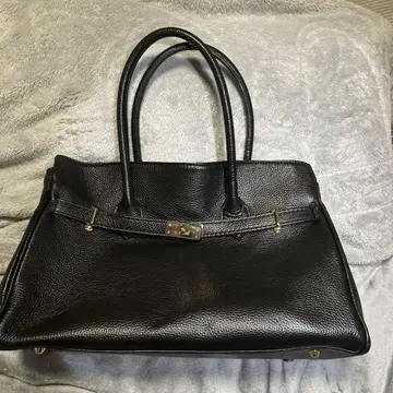 sita parantica TOTE-CVL-M 블랙 가죽 핸드백