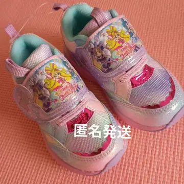 16cm 빛나는 신발 아이돌 프리큐어 보라색