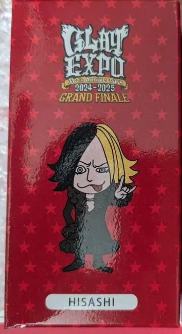 <EXPO GF>GLAY 피규어(스티커 포함) HISASHI