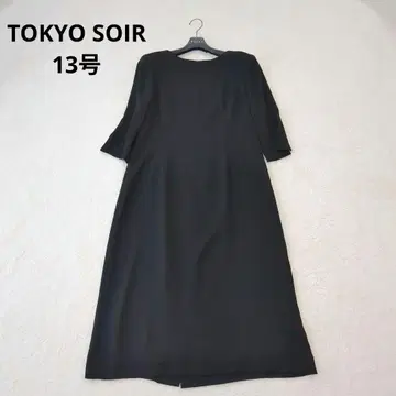 SOIR PERLE 원피스 13호 빅 사이즈 블랙 포멀 상복