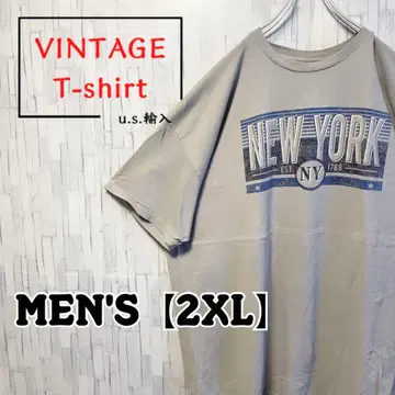 [미국 수입] VINTAGE 빈티지 뉴욕 프린트 티셔츠