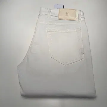 미사용 새상품/PT 토리노/화이트 데님 팬츠/스윙/32인치